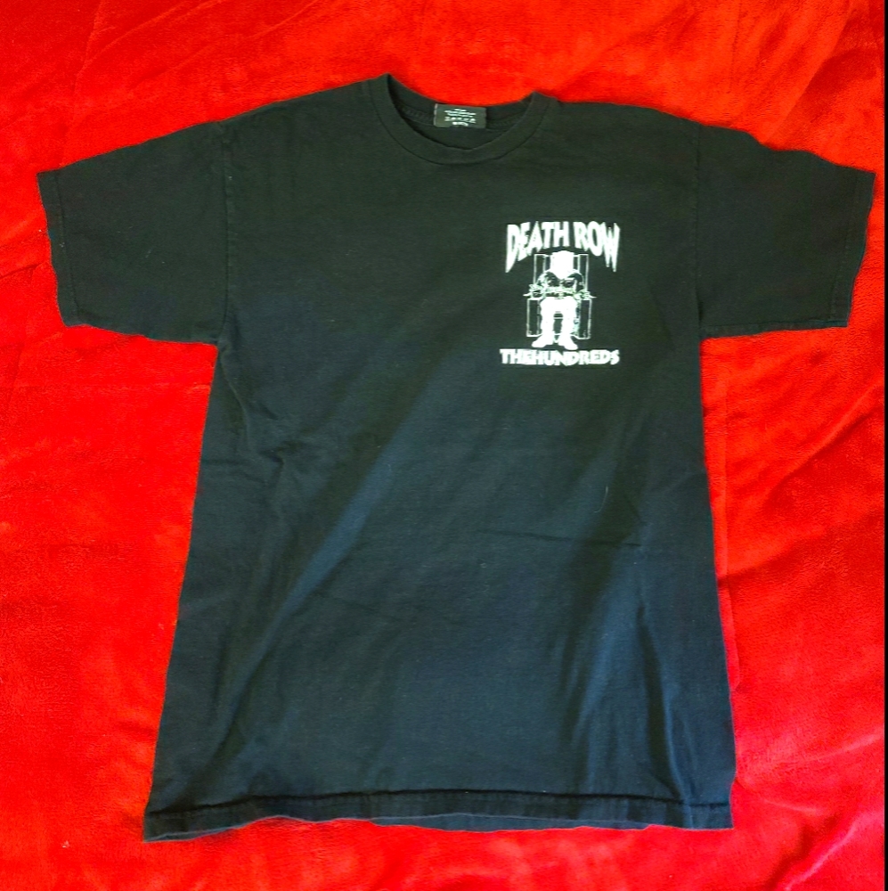 THE HUNDREDS DEATH ROW T SHIRT MEDIUM (M)